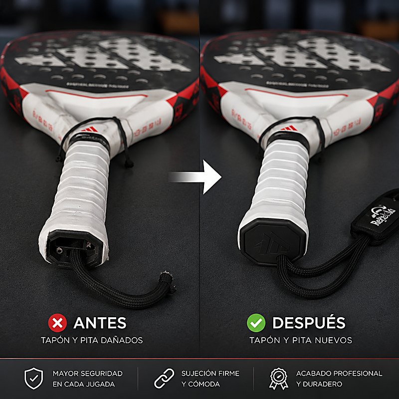 Cambio de tapón o pita